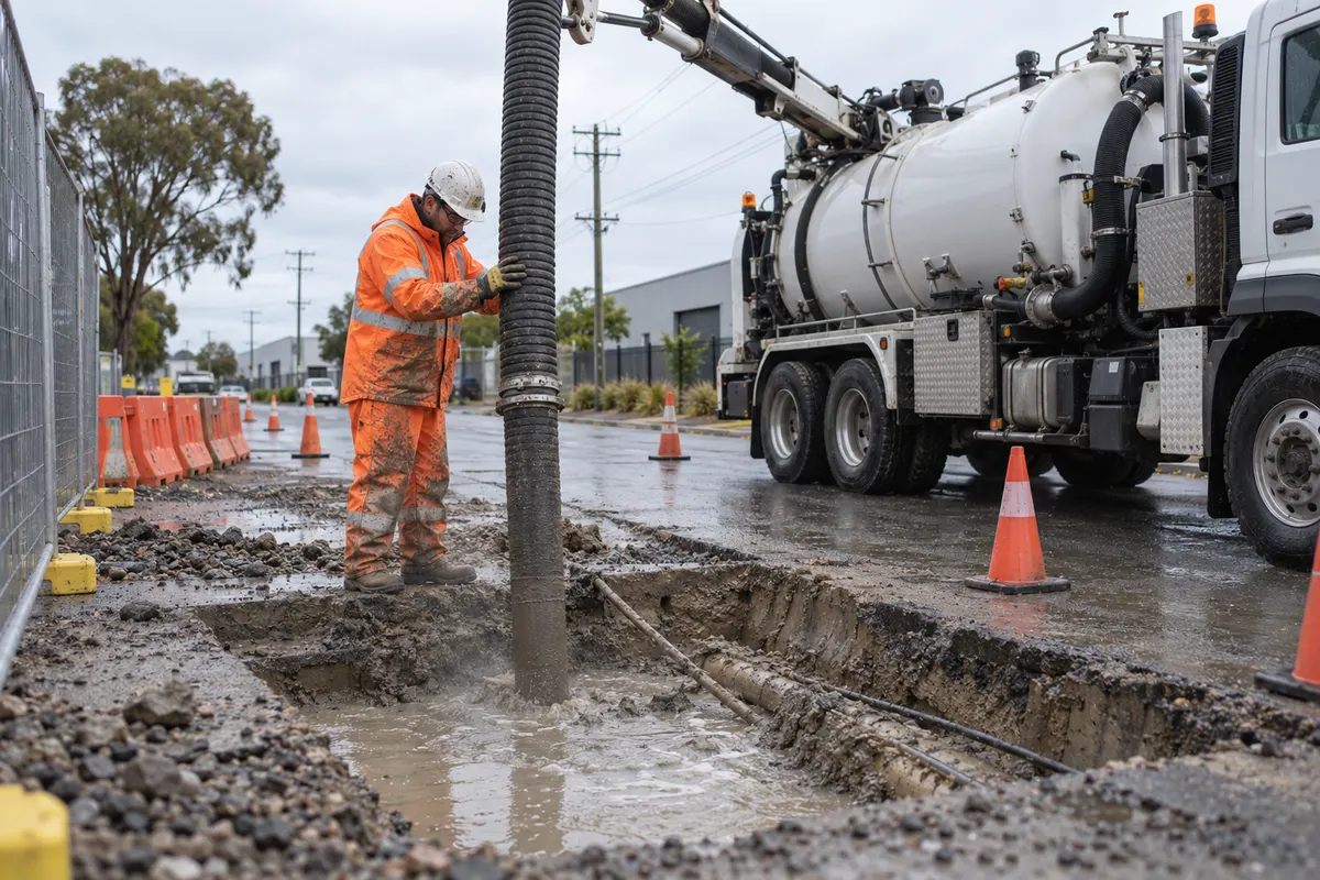 Hydrovac Excavation Waste application